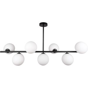 Cosmo Cape Town 7 Light Bar Pendant Ceiling Light Black, G9