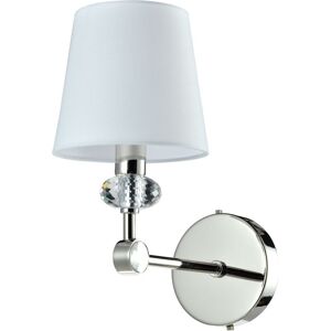 Doha Wall Lamp With Shade Nickel, E14 - Cosmo