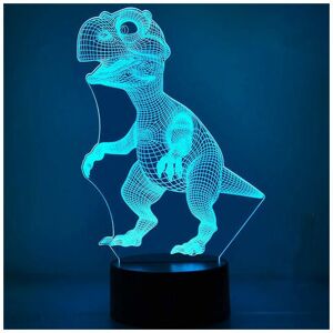 Rose - Creative Illusion 3D Dinosaur Night Light - Children's Gifts