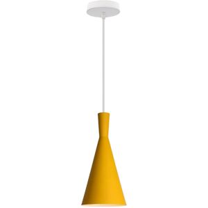 WOTTES E27 Ceiling Pendant Lamp Creative Metal Hanging Light Shade Adjustable Chardelier Yellow