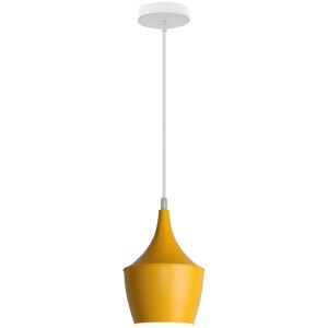 WOTTES Modern Pendant Light Indoor Hanging Ceiling Lamp Simple Nordic Chandelier Yellow