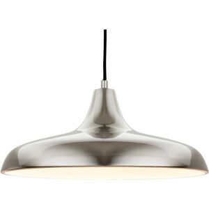 FIRSTLIGHT PRODUCTS Firstlight Curtis - 1 Light Dome Ceiling Pendant Brushed Steel, E27