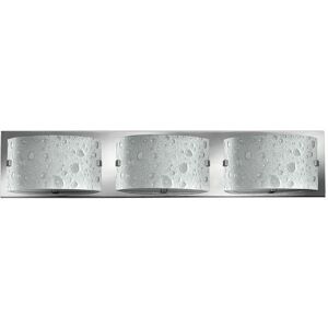 Daphne - 3 Light Outdoor Wall Light Polished Chrome IP44, G9 - Elstead