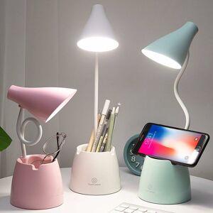 Héloise - Desk Lamp, led Table Lamp 3 Light Modes and Touch Sensor, Dimmable 360 Rotation Desk Lamp for Reading, Studying, Working (Green)