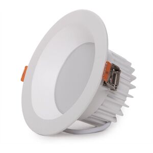 Greenice - led Circular Downlight Spotlight 9W 842Lm 3000ºK Anti-Glare UGR19 40,000H [HO-DL-AD-9W-WW]