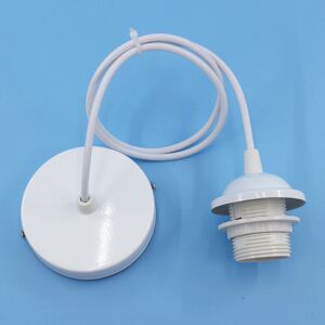 Langray - E27 Pendant Lamp Holder, E27 Pendant Lights Accessories, E27 Hanging Lamp Accessories with 2m Cable, for Bar, Cafe, Clothing Store, Home,