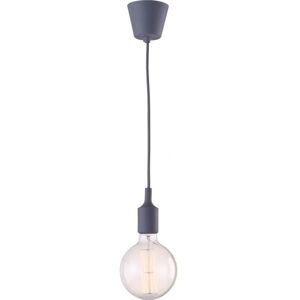 PRIVATEFLOOR Screw Ceiling Lamp - Pendant Lamp - Axel Grey pvc, pp - Grey