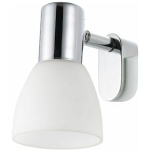 Sticker Suitable for indoor use E14 40W Chrome, White wall lighting - Eglo