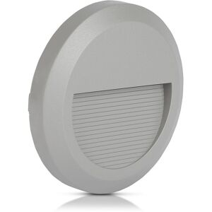 V-TAC VT1319 Indoor/Outdoor Led Step Light 3000k Grey Body Round 2W (VT-1142)