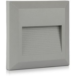 VT1325 Outdoor/Indoor Led Step Light 3000K Grey Body Square 2W (VT-1152) - V-tac