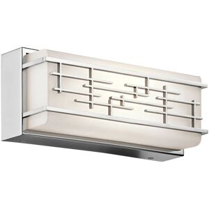 Zolon - led Bathroom Small Wall Light Chrome IP44 - Elstead