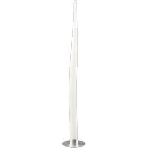 INSPIRED LIGHTING Inspired Mantra Estalacta Floor Lamp 1 Light GU10 Small Indoor/Outdoor IP44, Silver/Opal White