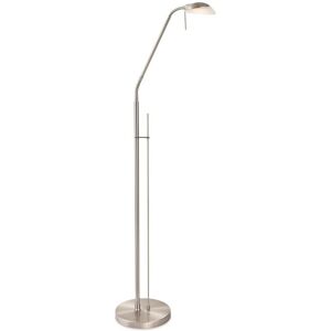 FIRSTLIGHT PRODUCTS Firstlight Madrid led Reading Floor Lamp Brushed Steel