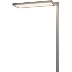 LAMPENWELT Floor Lamp Doreanwith motion detector (modern) in Silver made of Metal for e.g. Office & Workroom (2 light sources,) from Arcchio - silver