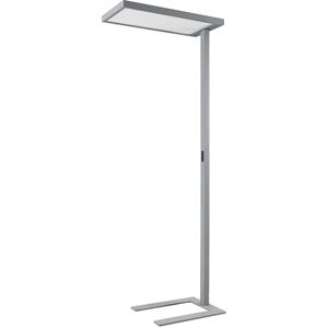 Floor Lamp Somidia dimmable (modern) in Silver made of Aluminium for e.g. Office & Workroom (2 light sources,) from Arcchio silver (ral 9006)