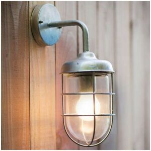 Garden Trading St Ives Harbour Nautical Mains Garden Wall Light Fishermans Cage