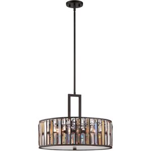 Gemma - 3 Light Ceiling Pendant Vintage Bronze, E27 - Elstead