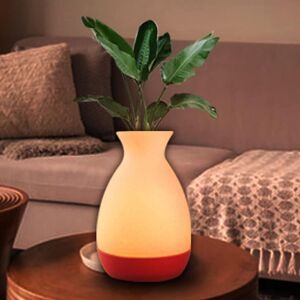 Groofoo - led Vase Light Rechargeable Night Light 4pcs Waterproof Ambient Light Remote Control Decoration Changing Color Mood Lamps for Bedroom