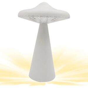 Groofoo - Mushroom Desk Lamp 1pc ufo led Ambient Light with Touch Control Cute and Creative Ambient Light, usb Rechargeable Night Light for Bars,