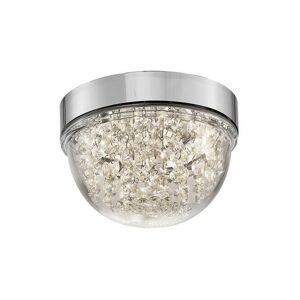 Inspired Lighting - Inspired Diyas - Harper - Small Ceiling 6W 500lm led 4000K Polished Chrome, Crystal