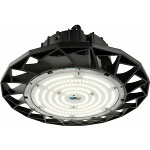 LOOPS High Bay IP65 Commercial Pendant Light - 100W Daylight White led - Matt Black