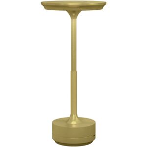 Homcom - Rechargeable led Table Lamp with 4000mAh Battery, Touch Control Gold Tone - Gold Tone