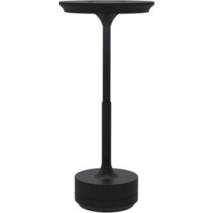 Homcom - Rechargeable led Table Lamp with 4000mAh Battery, Touch Control Black - Black