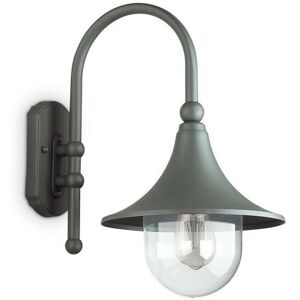 IDEAL LUX Cima Metal Anthracite garden lantern 1 bulb 46cm