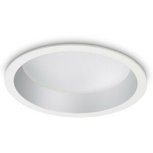 IDEAL LUX Recessed spotlight Deep White aluminum 1 bulb 5.7cm