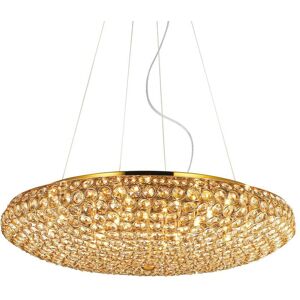 King - 12 Light Large Ceiling Pendant Gold, G9 - Ideal Lux