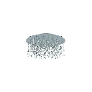 Neve - 15 Light Extra Large Glass Bubbles Semi Flush Ceiling Pendant White, G9 - Ideal Lux