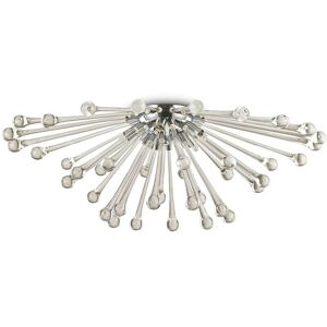 Pauline - 5 Light Indoor Medium Wall / Ceiling Light Grey, G9 - Ideal Lux