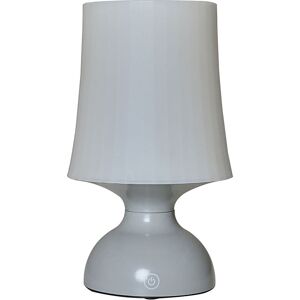 VALUELIGHTS Outdoor LED Battery Operated Touch Table Lamp Grey