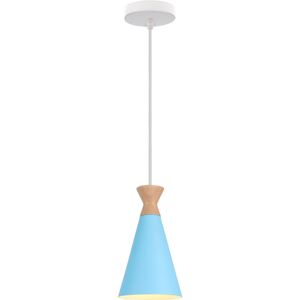 WOTTES Modern Ceiling Pendant Light Adjustable Chandelier Indoor Hanging Lamp Blue