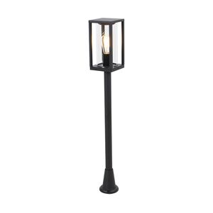 QAZQA Industrial outdoor lantern black 100 cm IP44 - Charlois - Black