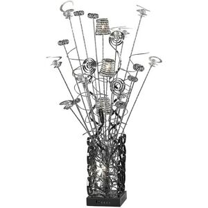 INSPIRED LIGHTING Inspired Clearance - (dh) Koil Table Lamp 4 Light G4 Aluminium/Black/Crystal, not led/cfl Compatible