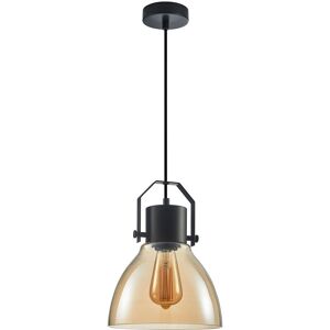 Italux - Darlena Industrial, Retro 1 Light Dome Pendant Ceiling Light, E27