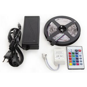 GREENICE Strip Kit 36W 1,500Lm 150 rgb LEDs Blister Transformer, Controller, Remote Control IP20 40,000H [GR-BLISRGB36W]