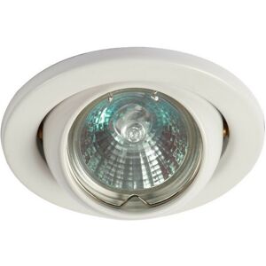 White Eyeball Downlight with Bridge, 12V 50W - Knightsbridge