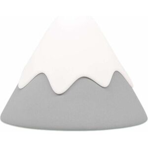 Langray - Snow Mountain Lamp Led Touch Silicone Night Light With Sleeping Bedside Power Lamp-Light Gray