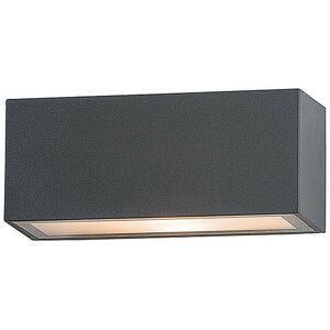 Zambelis - Larissa Bankya Outdoor Sconce Wall Lamp 1x E27 Graphite IP44