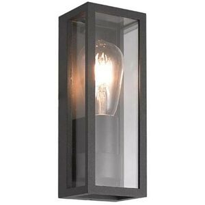 Zambelis - Larissa Bobov Outdoor Sconce Wall Lamp 1x E27 Black IP65