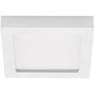 Ceiling Light Alette dimmable (modern) in White made of Aluminium for e.g. Bathroom (1 light source,) from PRIOS - white