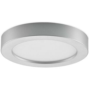 Ceiling Light Edwina dimmable (modern) in Silver made of Aluminium for e.g. Bathroom (1 light source,) from Prios silver, white