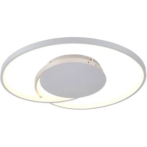 Ceiling Light Enesa dimmable (modern) in Silver made of Metal for e.g. Bedroom (1 light source,) from Lucande - silver