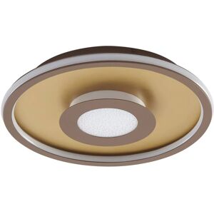 Ceiling Light Pekela dimmable (modern) in Gold made of Aluminium for e.g. Living Room & Dining Room (1 light source,) from Lindby rust, gold matt,