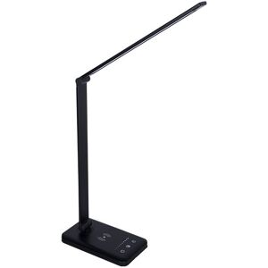 LANGRAY Led Desk Lamp, Dimmable Table Lamps , Support Mobile Phone Wireless Charging,Touch Control Eye Protection, With usb Port/Timer Function