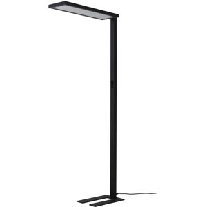 ARCCHIO Floor Lamp Finix (incl. touch dimmer) dimmablewith motion detector (modern) in Black made of Aluminium for e.g. Office & Workroom (1 light source,)