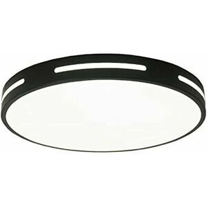 HOOPZI Led Minimalist Style Ceiling Light, Nordic Modern Flush Mount Ceiling Light, Creative Personality lamp, Three Color temperatures, Bedroom, Bathroom,