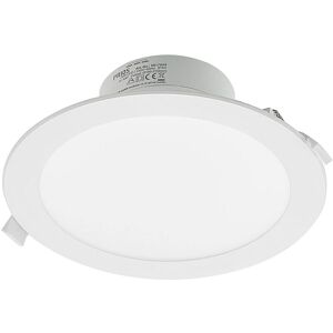 Spotlight Recessed Rida dimmable (modern) in White made of Aluminium for e.g. Bathroom (1 light source,) from Prios white